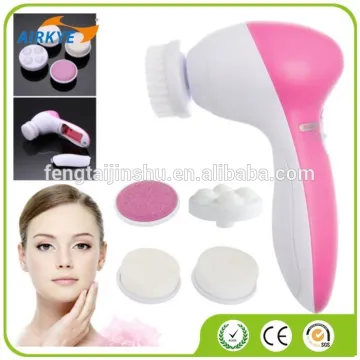 5in1 Multifunction Electric Face Facial Cleansing Brush Spa Skin Care Massage