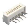 1,25 mm FPC FFC-connector Dip Rechte hoek