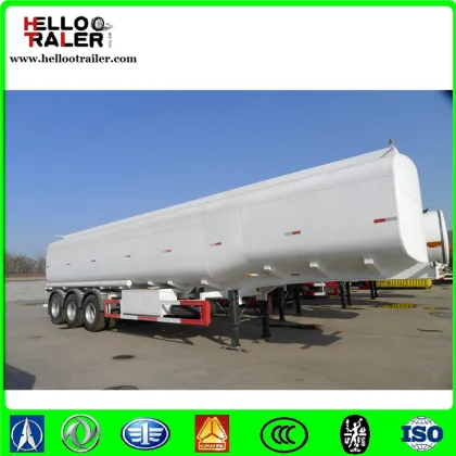 hot sale oil transportation tank truck tanker steel trailers oil tank semi trailer