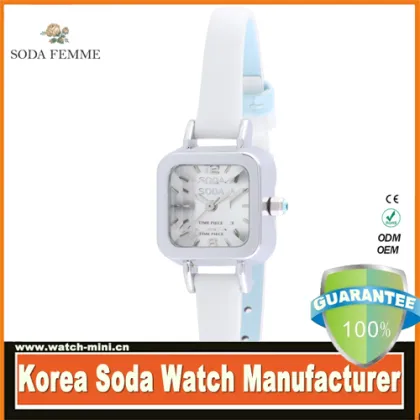 guangzhou watch factory SODA OEM quartz watch free tv box
