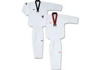 Comfortable Unisex WTF Taekwondo Uniform with Logo Printed