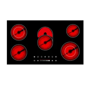 90cm Built In Electric Ceramic Hob Cooktop Kitchen