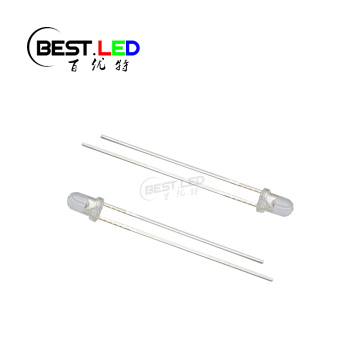 3mm Super Bright White LED Lamps 6000-7000K 7-8LM