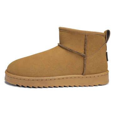 Classic Ankle-Height Waterproof Snow Boots with Cotton and PVC Insoles