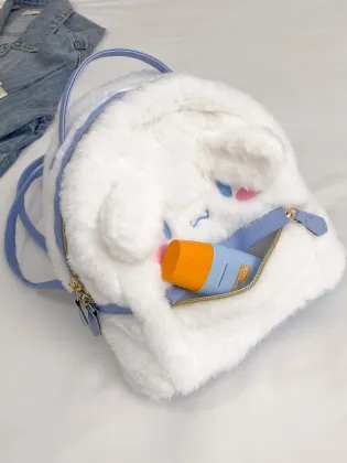 Sanrioo Cartoon Backpack - Large Capacity Plush Toy Backpack