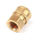 Ζεύκτης Quick Connector Copper 1/4 High Pressure Copper