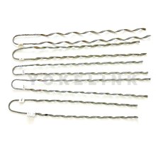 Aluminum Dead End Preformed Guy Grip For Power Fittings