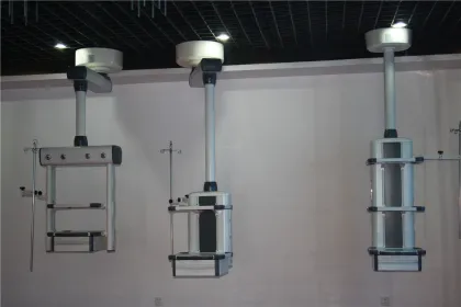 Single arm manual surgical pendant ICU pendant