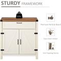 Wooden Storage Cabinet Kitchen Sideboard