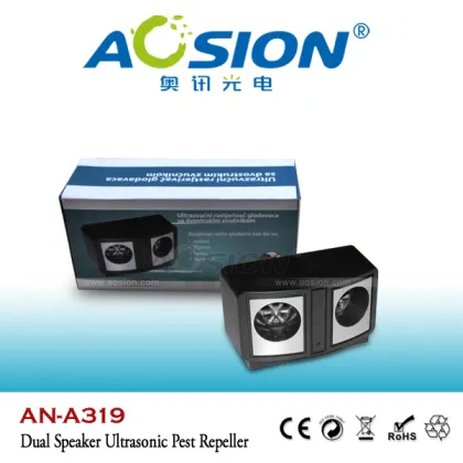 Dual Speaker ultrasonic pest reject , electronic mice repellent, insect reject