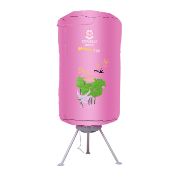 1000W Portable Heated Clothes Dryer with Large Capacity