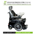 inclinación en las baterías de sillas de ruedas eléctricas de espacio