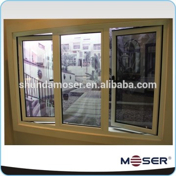 hot sale high quality low price thermal break aluminium frame casement swing out window AS2047 double glazed