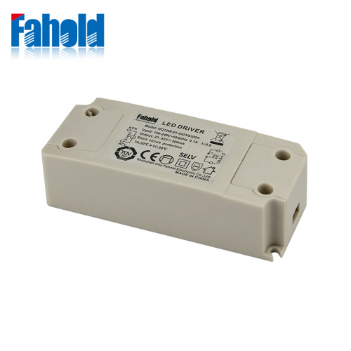 단일 전압 AC180-240V LED 드라이버 12W
