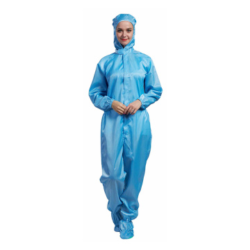 Autoclavable cleanroom coverall met kap en sokken