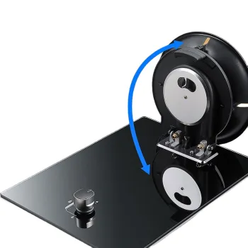 Gas cooker table top flip burner fashion attractive design stove portable gas cooker with battery