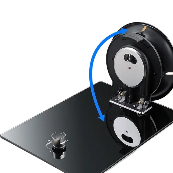 Gas cooker table top flip burner fashion attractive design stove portable gas cooker with battery
