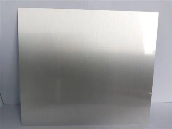 Decorative aluminum sheet metal for lighting
