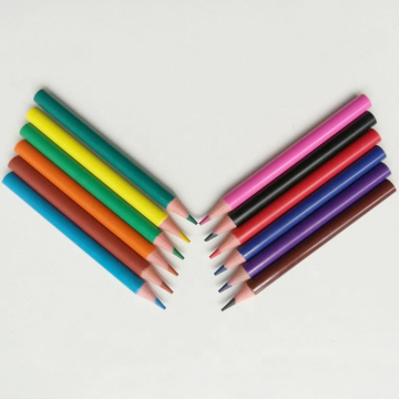 Half Size 12 Pack Kids Mini Color Pencils - Wholesale Cheap Promotional Gift for Children
