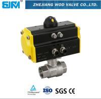 Pneumatic Actuator 2PC NPT female thread SS304 stainless steel 2PC ball valve Double Acting Actuator