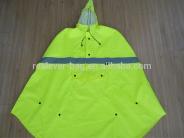 oxford yellow high quality children raincoat