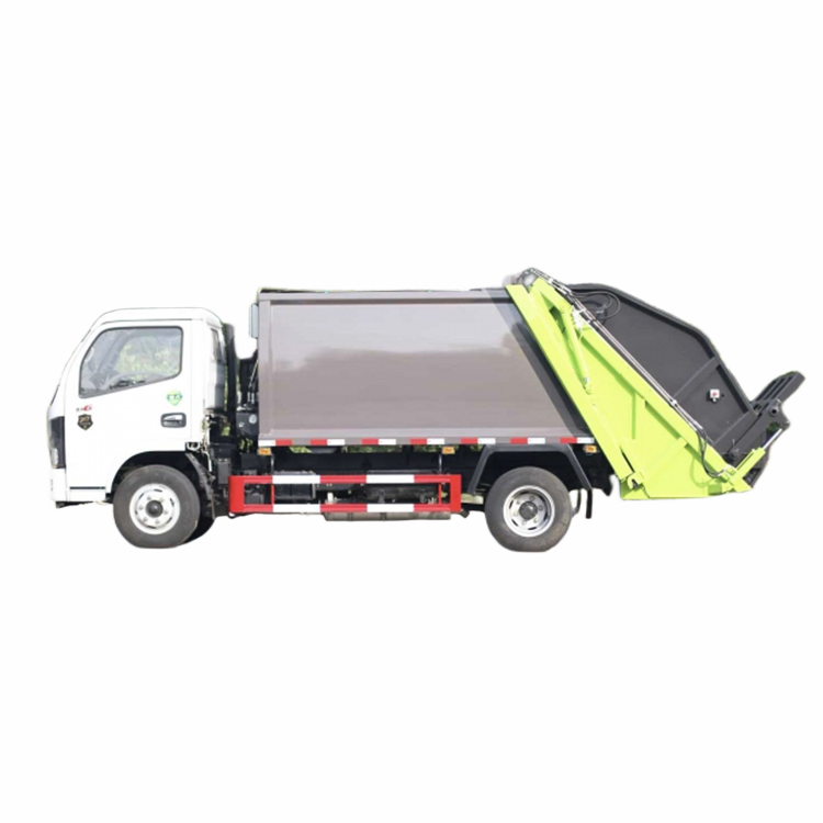 Dongfeng 6 cbm waste management compactor trash truck