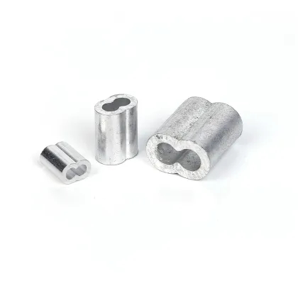 Aluminum joint sleeve round aluminum sleeve