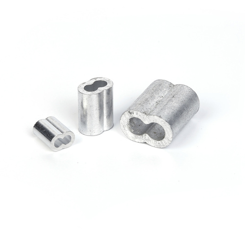 Direct Sale Of aluminum Tube sleeve Aluminum oval sleeve joints for wire ropes Factory
