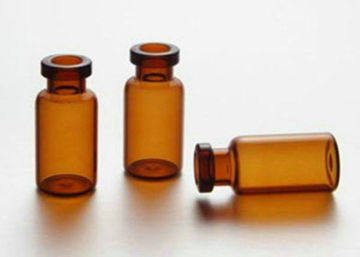 30ml, 50ml, 100ml Comestic Amber / Clear Glass Bottles With Din 18mm Amber Drop
