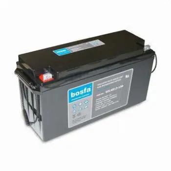 12V/150Ah Solar Battery with Electric Utility, Non-spillable Construction Design