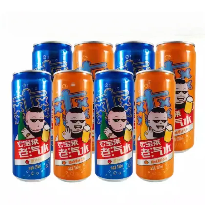 Orange - Flavored Fruit Juice Soda