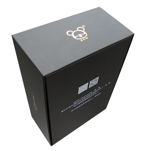 Phone Packaging Custom Gold Emboss Logo Paper Box