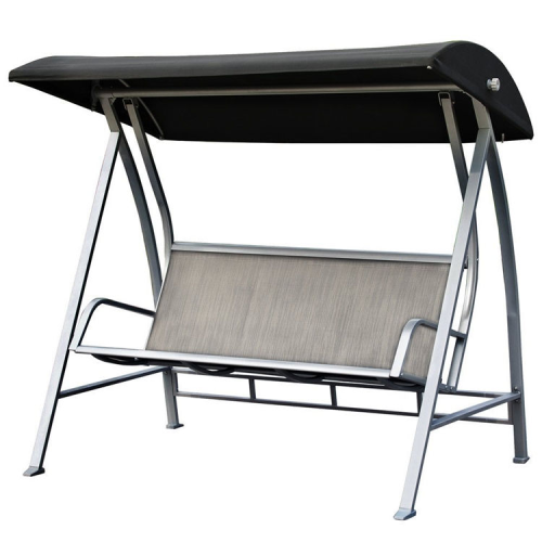 Современные уличные садовые качели для отдыха на заднем дворе