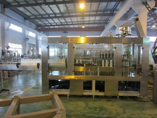 Juice / Cold Tea Bottle Filling Machine