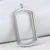 Hot sale rectangle floating charms floating glass locket charms