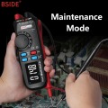 BSIDE ADM92CL True RMS Digital Multimeter Color Display Auto Range 6000 TRMS Tester with Live Wire Check Temp Hz ohm Diode Meter