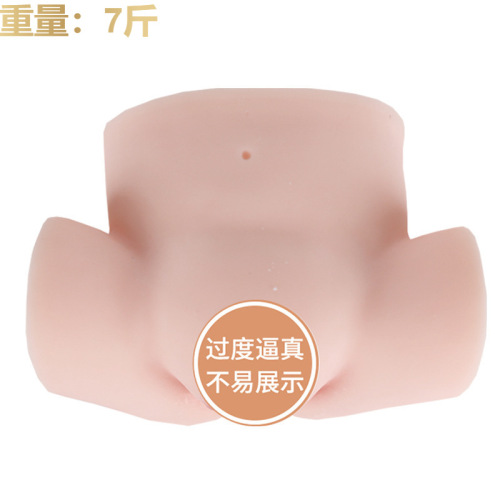 Brinquedo adulto realista da vagina de silicone para homens