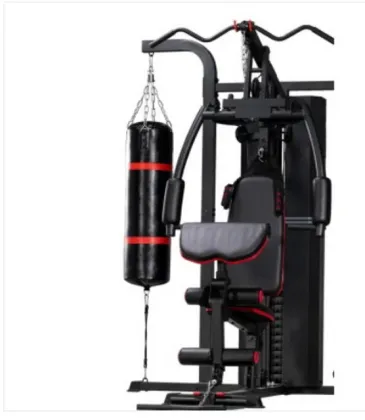 Smith Machine Home Gym: 3-Station Multi-Function Strength Training Equipment