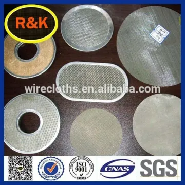 sintered closed edge stainless steel oil filter disc mesh