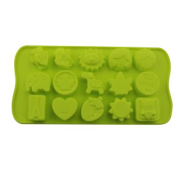 Silicone Ice Cube Trays Baking Tools Chocolate Mold