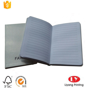 custom A5 hardcover notebook with PU cover