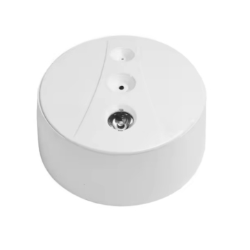 High Quality Plastic Emergency Light Housing with Built-in Round LED Emergency Downlight