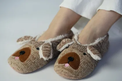 Knit Animal Ballerina Home Indoor Slippers
