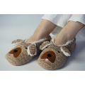 Knit Animal Ballerina Home Indoor Slippers