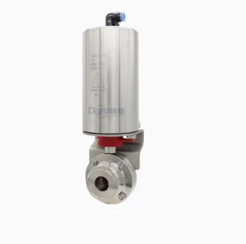 Pneumatic Actuated Sanitary Butterfly Valve