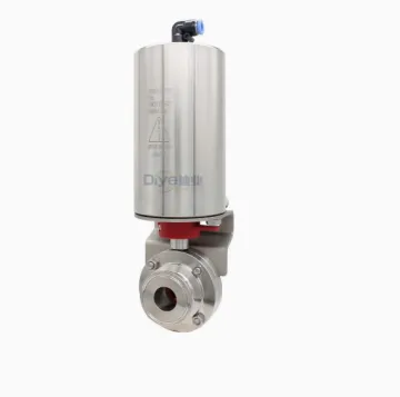 Pneumatic Actuated Sanitary Butterfly Valve