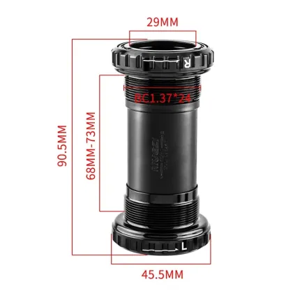 MUQZI Mountain Bike Threaded DUB Bottom Bracket - 68/73mm