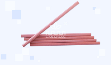 Quality Red Linden Wood Pencil with HB Lead, Raw Pencil