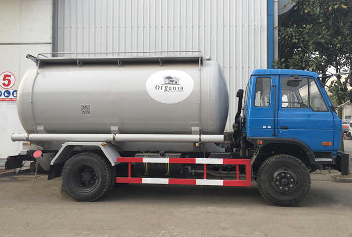 10000L Dongfeng Bulk Feed Tank Truck