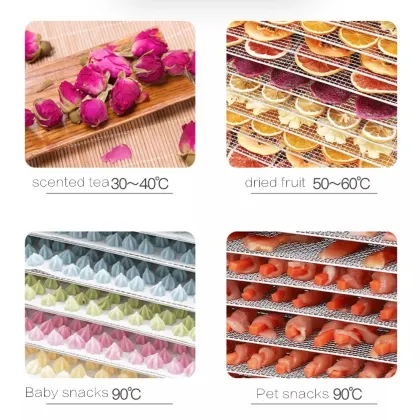 Lecon Chef 16 Trays Fruit Dryer - Large Capacity Food Dehydrator for Home Use